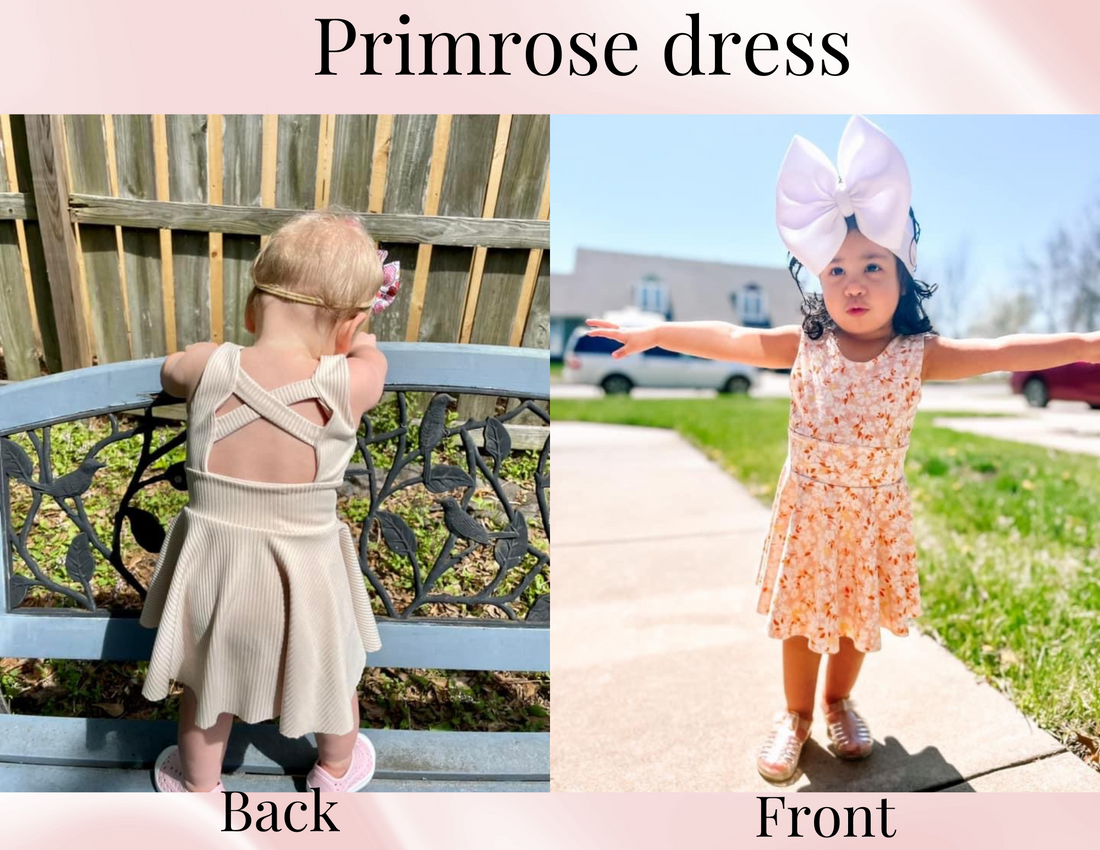 Clothing style guide - Primrose dress