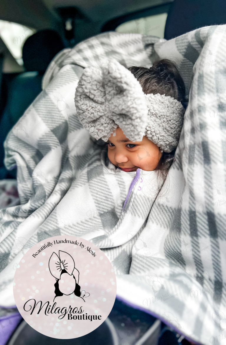 Custom car seat ponchos